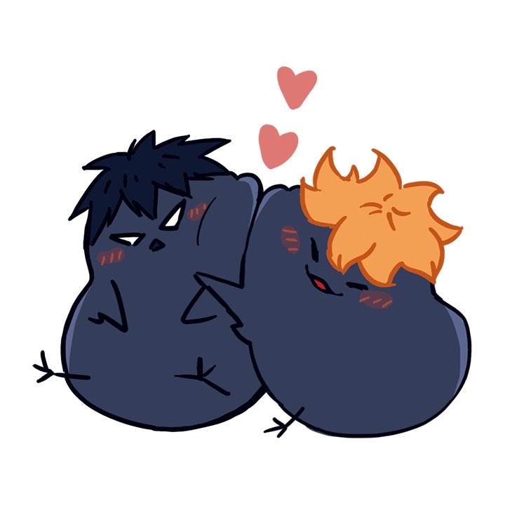 eRye___'s tweet photo. #kagehina #影日 #Haikyuu https://t.co/7iSVTpaJfJ