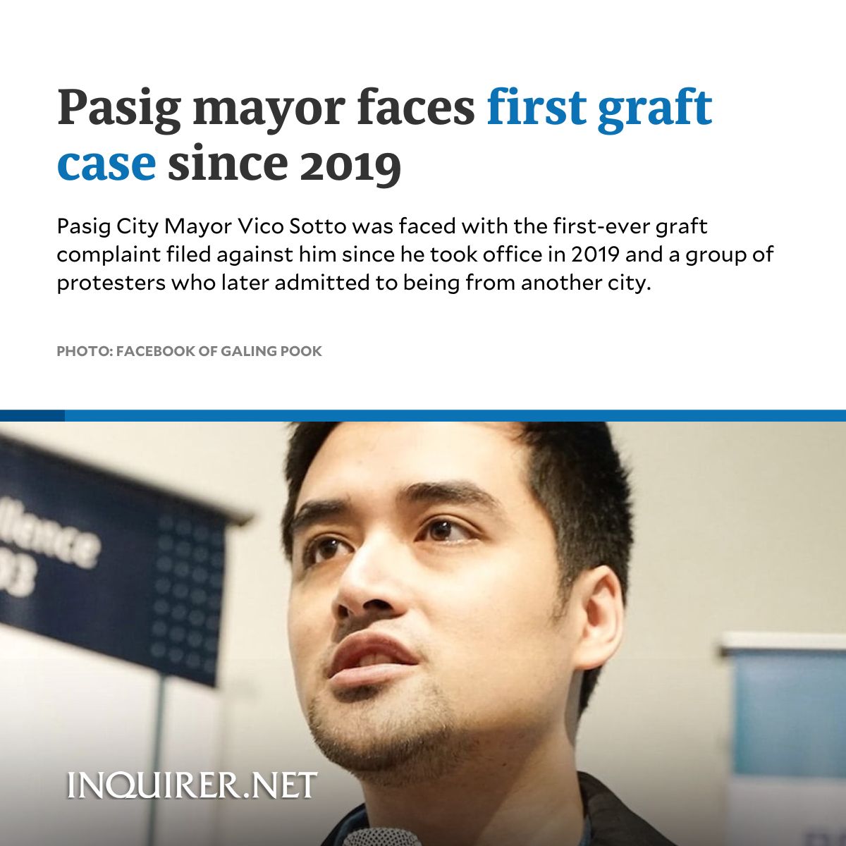 inquirerdotnet's tweet photo. The complainant accused Pasig City Mayor Vico Sotto of graft, violation of the code of conduct for public officials, grave misconduct, gross neglect of duty, conduct prejudicial to the best interest of the service and serious dishonesty.

READ MORE: https://t.co/NjzqTArgdP https://t.co/7nFWOd87S9