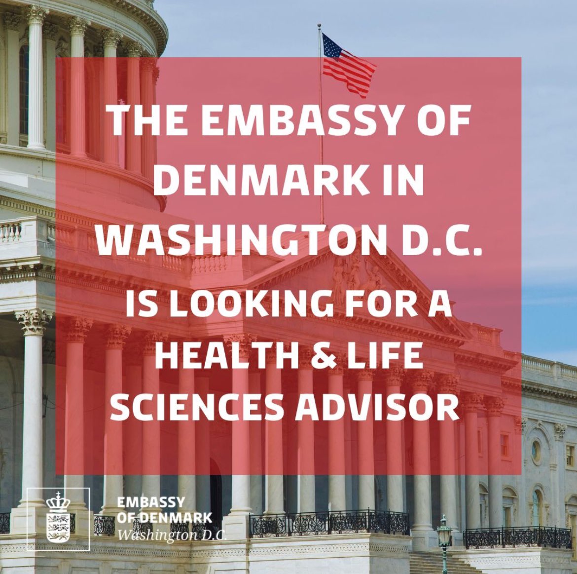 Join 🇩🇰 Health &amp; Life Sciences Team in North America!

If you're excited to shape the future of healthcare and drive change, this role could be your next big step. Apply before Sept 1:

usa.um.dk/en/about-us/jo…
