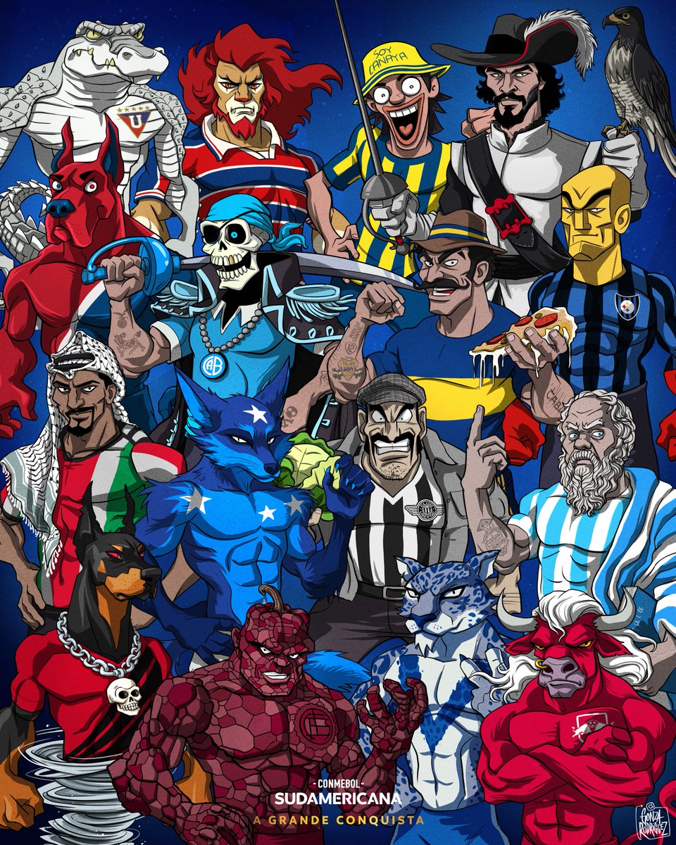 SudamericanaBR's tweet photo. 🤩 Modo Oitavas de Final ativado! 🔛

🏆 1️⃣6️⃣ times e um sonho: a #GrandeConquista! Estão prontos para a emoção dos mata-matas?

⚽ CONMEBOL #Sudamericana https://t.co/Fqkn798ZU6