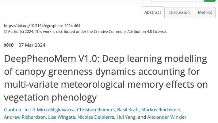 Terrestrial Ecosystems Journal Club tweet media