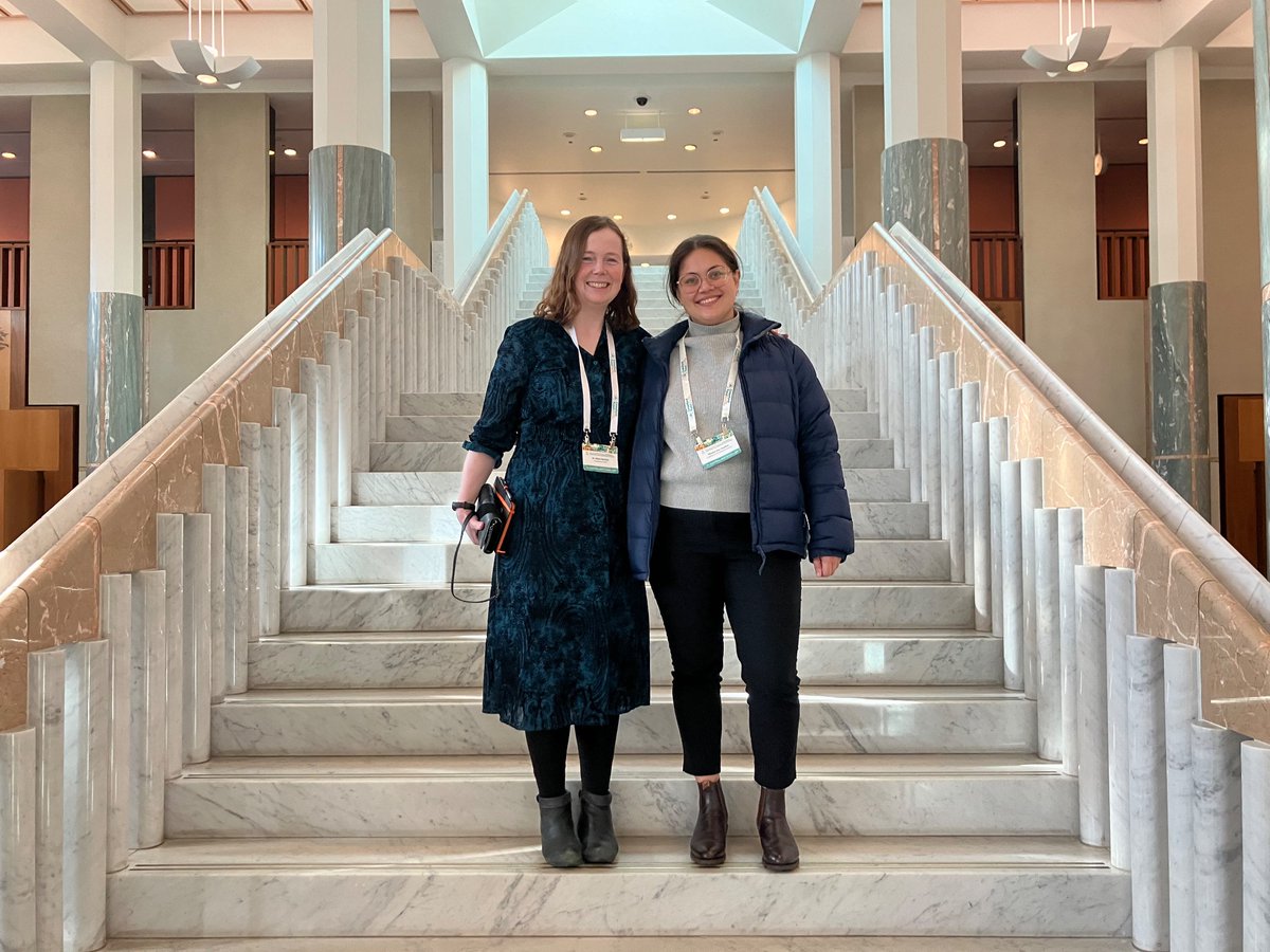 AlisonRBentley's tweet photo. It’s time for the 2024 Crawford Fund Conference in Parliament House 🇦🇺
Excited to participate &amp; to have the opportunity to mentor amazing #NextGen Scholar @shanice_vanhaef @QAAFI 
#24cfconf https://t.co/svYPYNU4r0