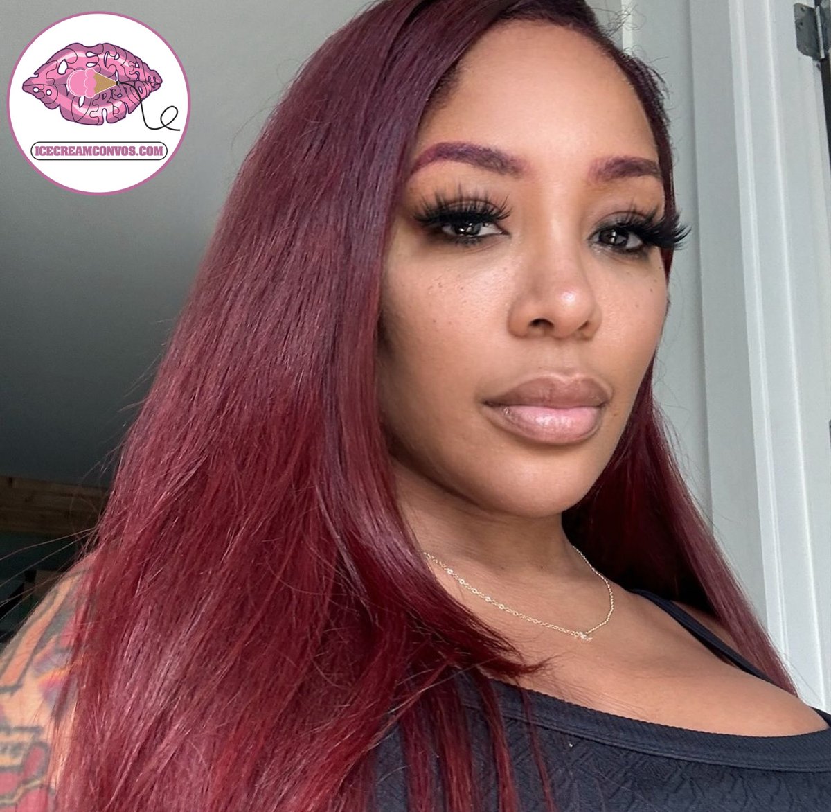 IceCreamConvos's tweet image. #KMichelle aka #Puddin 🤩🖤🍦 #IceCreamConvos