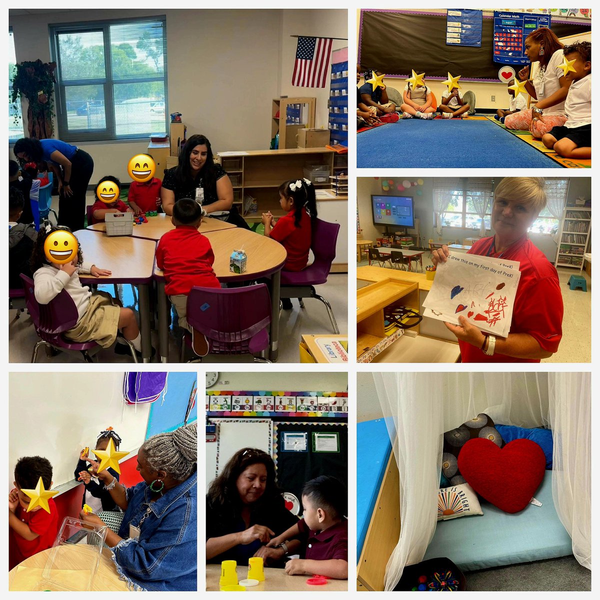 LazoMemo's tweet photo. Look who's making it happen! PreK students, teachers, and our PreK Specialist experienced a day filled with tears, laughs, discovery, and instruction on the first day of school. The journey to Kinder Readiness has just begun!" #dallasisdfirstday https://t.co/Mq0YG1JVpw