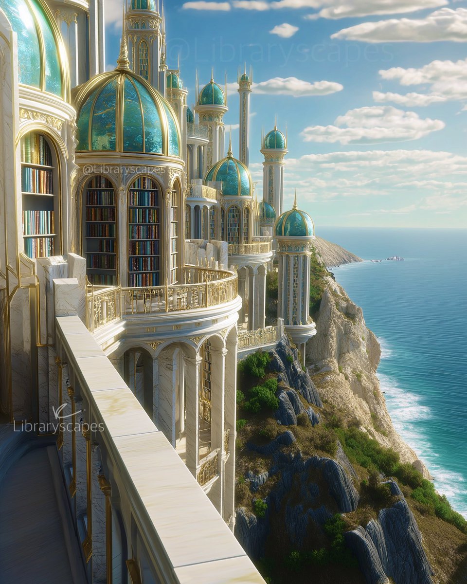 libraryscapes's tweet photo. Libraries of Númenor https://t.co/sdsNt9UaFX