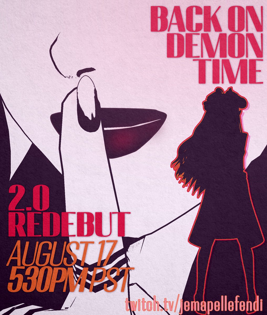 BY (EXTREMELY UN)POPULAR DEMAND IM PULLING UP THE TIME FOR REDEBUT TO 5:30 PST ON SATURDAY.

 I CANNOT OVERSTATE HOW POGGED UP I AM. 

WE WILL REVIEW OLD CLIPS (AND I WILL DELETE ALL THE BAD ONES), PLAY COMMUNITY GAMES AND CANCEL THE OLD FENDI.

I WILL SEE U THERE (THREATENINGLY)