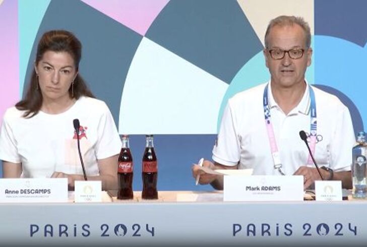 FertGiuseppe's tweet photo. "Il portavoce del #CIO sostiene i pugili #transgender: “Sono idonei a competere come donne, che è ciò che sono!"
#MarkAdams
Donne e soprattutto donne atlete tocca a voi protestare, Femministe, lesbiche nulla da dire???
#WEF #WorldEconomicForum #ForumEconomicoMondiale #Davos https://t.co/RX6BRPXfqt