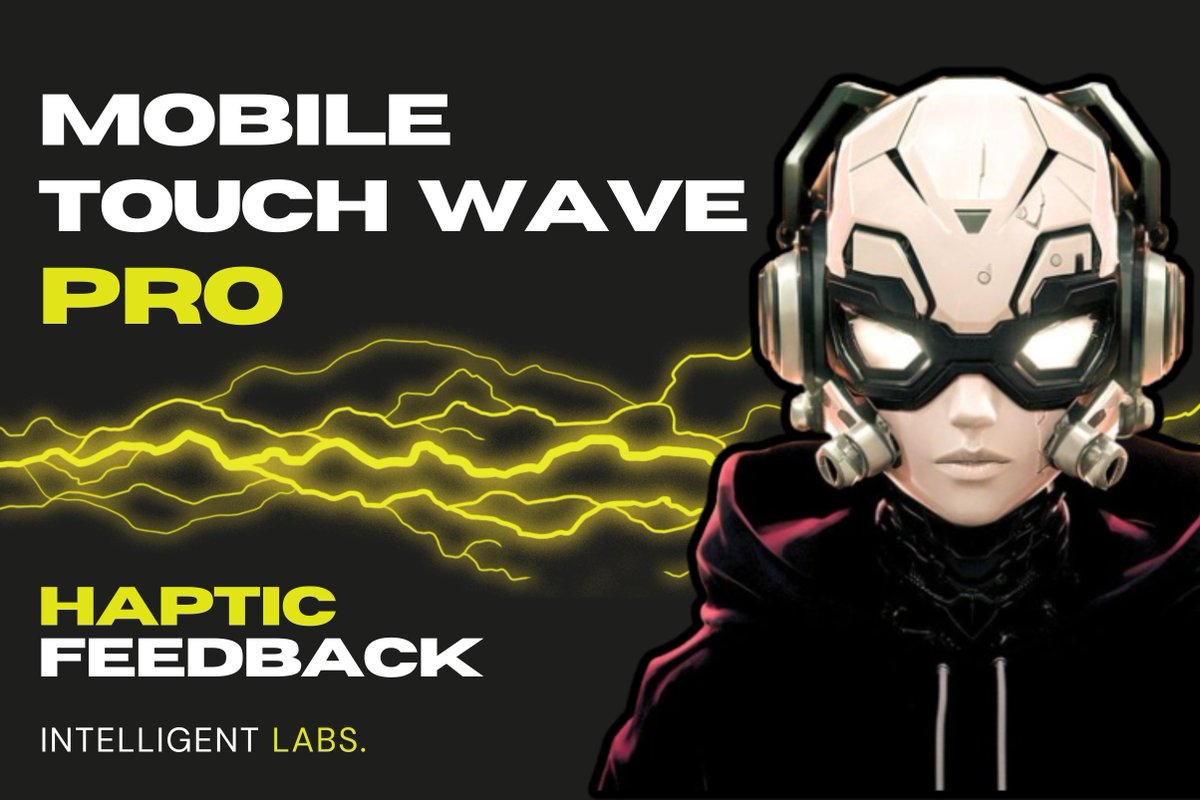 IntelligentLS's tweet image. Discover our new mobile Haptics experience with
Mobile Touch Wave Pro⚡

Learn more at the &quot;Mobile Touch Wave Pro&quot; page:
assetstore.unity.com/packages/tools…

#MobileTouchWavePro #GameDevelopment #Unity3D #MobileGaming #HapticFeedback #GameDev #IndieDev #MobileGames #IntelligentLabs