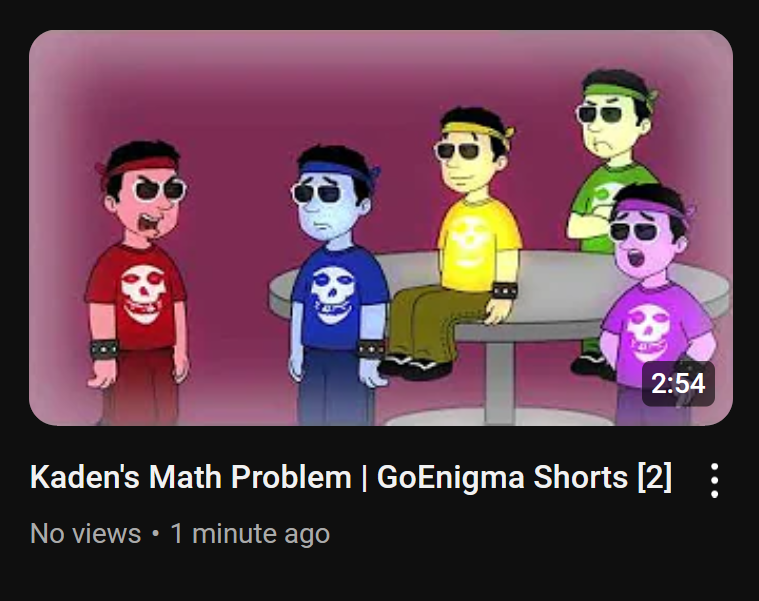 goenigma2000's tweet photo. check out the new short we just dropped! https://t.co/z62XFEzPfc