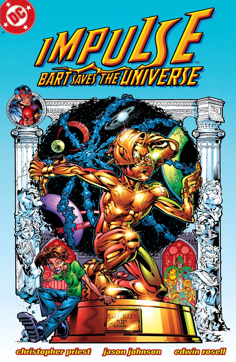dctrinity90s's tweet photo. The Flash Legacy - Cover Date 1999 #bartallen #dcimpulse https://t.co/us3EPGEU80