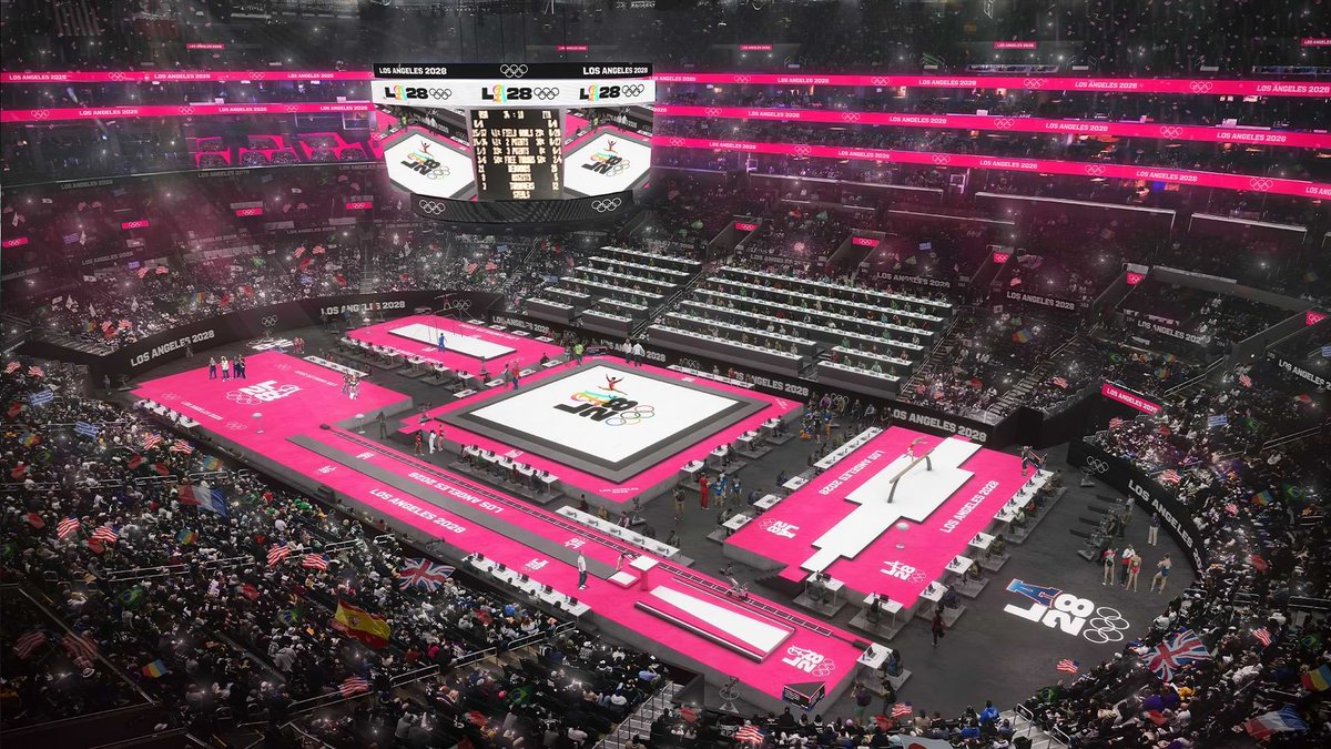 sisiesportes's tweet photo. LOCAIS DE COMPETIÇÕES NAS OLIMPÍADAS DE LOS ANGELES 28

É a primeira vez na história que nenhum novo local definitivo será construído, utilizando estádios e locais existentes por toda região de LA. 

Arena Downtown Los Angeles: Ginástica artística, rítmica e de trampolim.

É a casa dos Los Angeles Lakers, Los Angeles Sparks e Los Angeles Kings