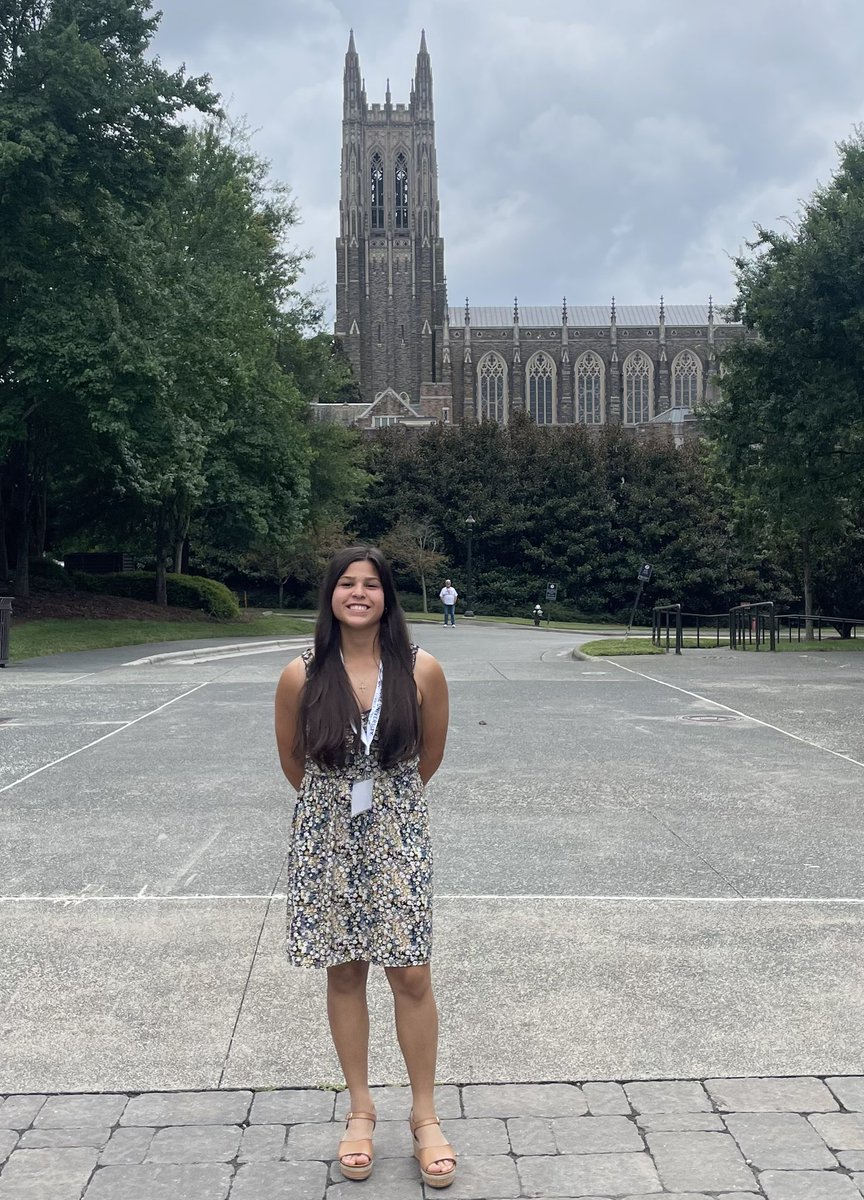 Bethanyg2025's tweet photo. This summer I had an amazing opportunity at Duke to participate in a Python Coding camp. It was an amazing learning experience a good preparation to what’s ahead.  I’m looking forward to an exciting Senior year in HS. https://t.co/3UjHAdQmYV