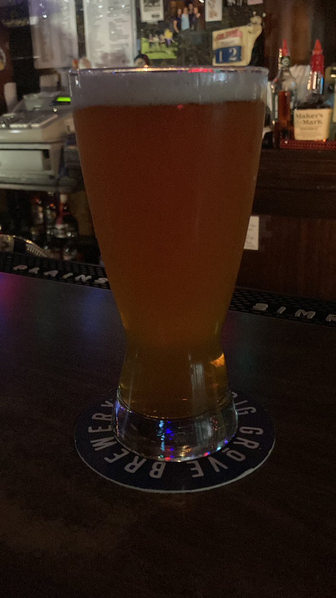 There if such a thing as the perfect beer in the perfect place and <a href="/BigGroveBrewery/">Big Grove Brewery</a> arms race at George’s Buffet defines that logic. #iabeer <a href="/BigGroveChad/">Chad</a>