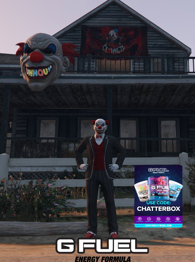 MY FRIENDS!! Super pumped to announce that I am now sponsored by <a href="/GFuelEnergy/">G FUEL®</a> !!

Go to gfuel.com/discount/CHATT… for 30% off until Thursday!!!!! Discount code: CHATTERBOX

I will be giving away some codes for free GFUEL samples and codes for GFUEL Tubs live on stream today!! Dont