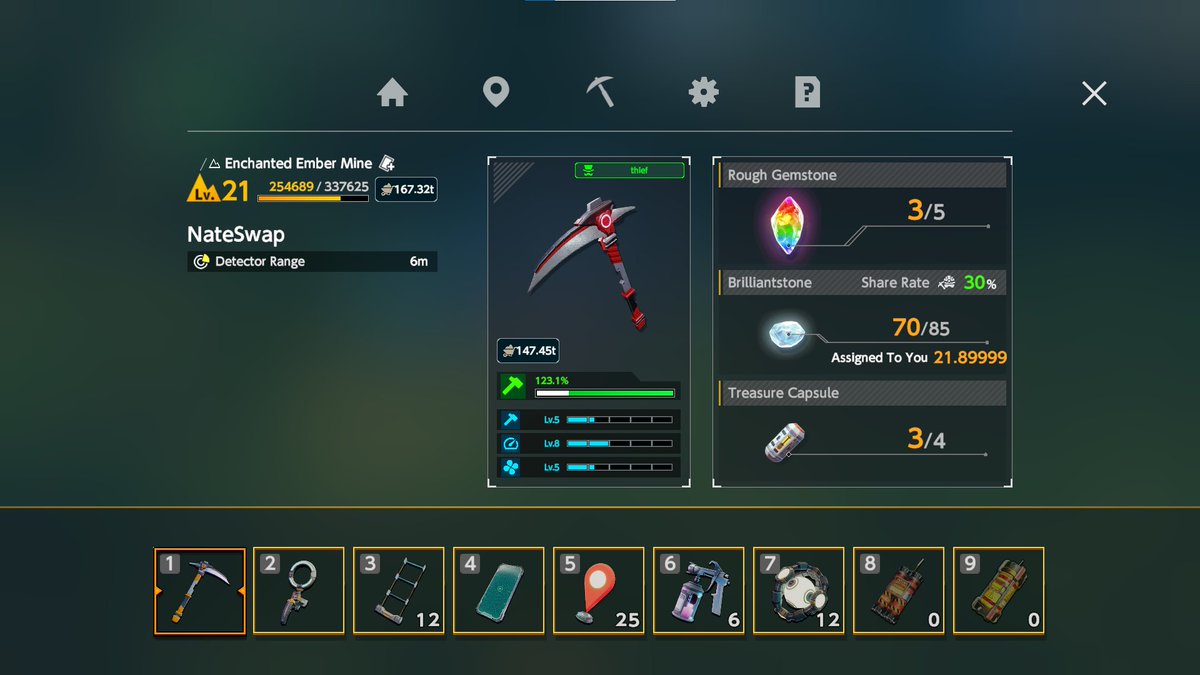 nateswap's tweet photo. @Brypto_Official That's all I can mine out of this #DigitalGemstone mountain today 💰
Ended up finding 3 Roughstone, 70 $BRIL, and 3 Treasure Capsules 💯 https://t.co/2wCFoVQSbO