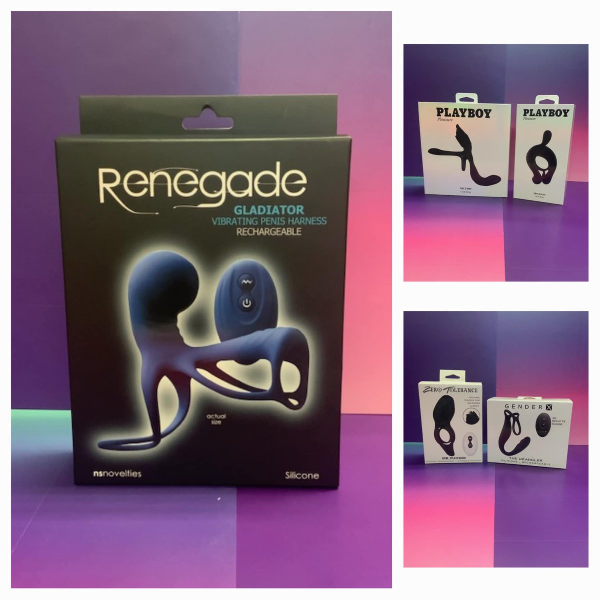 OSLSCoquitlam's tweet photo. You may have tried a c-ring before, but have you tried one that has more than one feature? Did you know they come with #ball rings, butt plugs, cock #cages, and #clitoral stimulators as well? The possibilities are ENDLESS!!! Come check out our C-Ring section!

#SundayFunday https://t.co/UAGsk9Ilu5