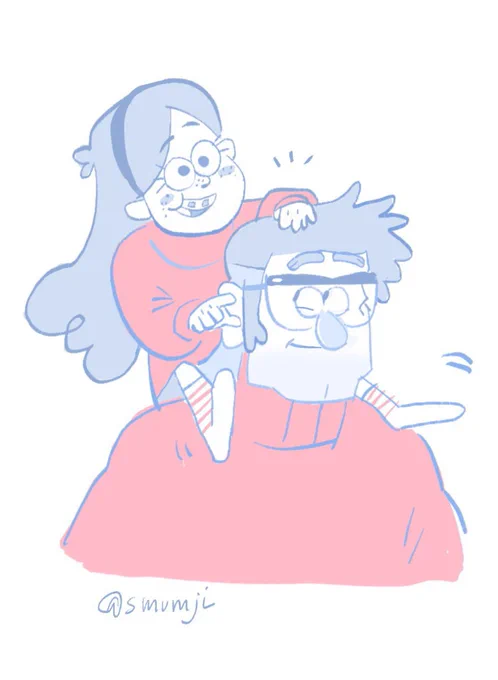 Also did this one sketch todey#GravityFalls 