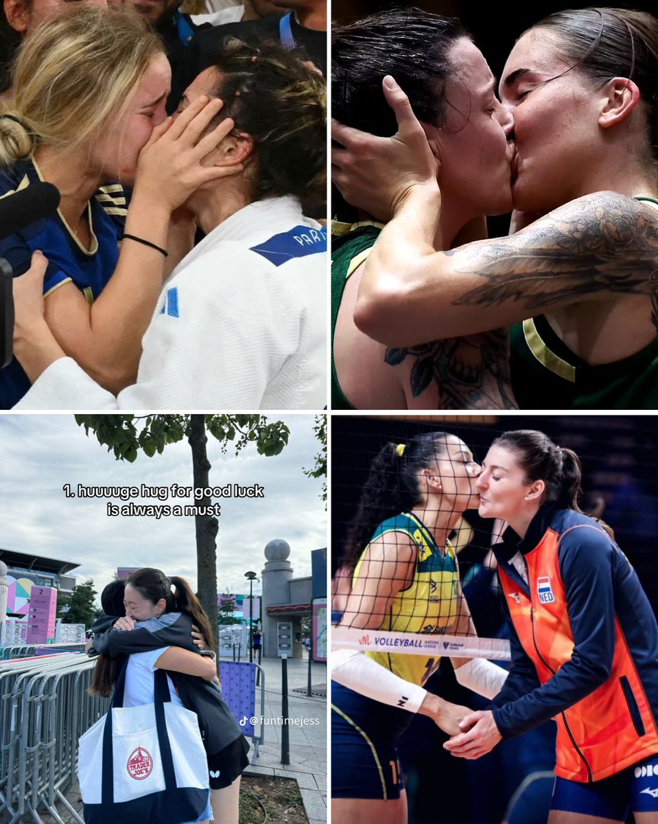 still thinking about the lesbian couples at the Olympics