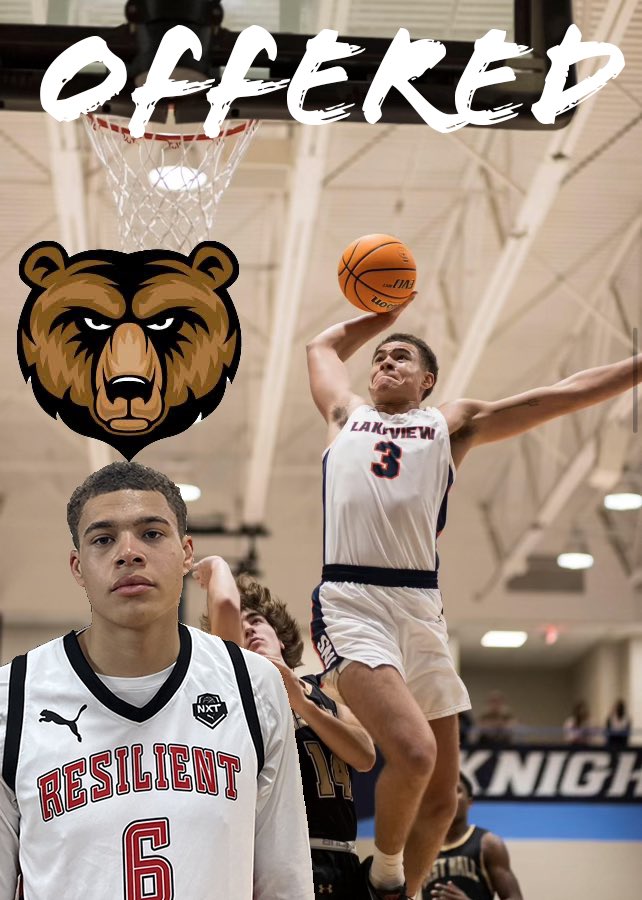 Congratulations to 6’7 F Tayden Ware on his offer from Bevill State College. He is a sure thing and violent on the rim! #GoBears
