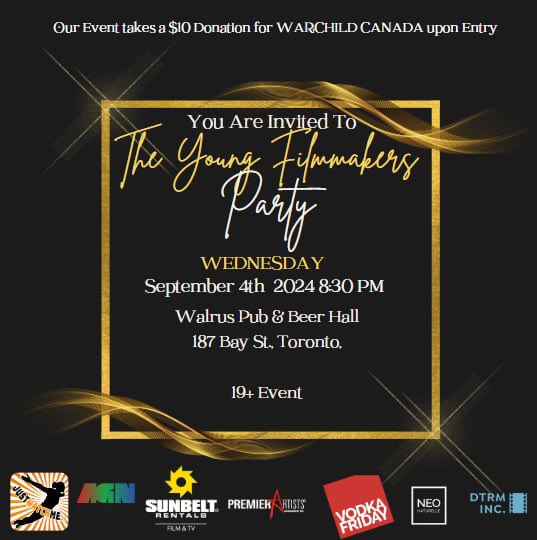 Corey Dixon (@coreydixon33) on Twitter photo Pleased to announce that both <a href="/ActiveGamesNow/">Active Games Now</a> and Dixon Productions are sponsors for this years Young Filmmaker party happening Wednesday, September 4th 8:30pm at Walrus Pub & Beer Hall. I hope to see you there! RSVP using the link below:
form.jotform.com/242234349362253 Pleased to announce that both <a href="/ActiveGamesNow/">Active Games Now</a> and Dixon Productions are sponsors for this years Young Filmmaker party happening Wednesday, September 4th 8:30pm at Walrus Pub & Beer Hall. I hope to see you there! RSVP using the link below:
form.jotform.com/242234349362253