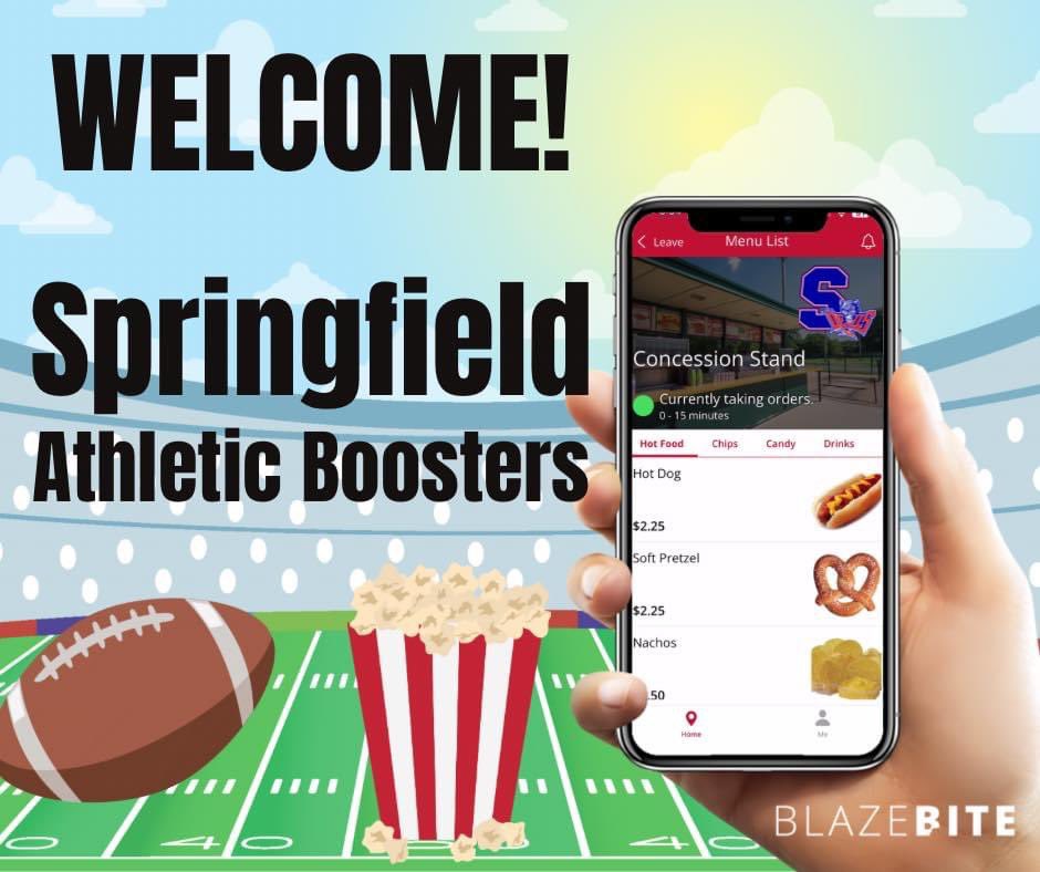 Welcome Springfield! Looking forward to a great season! 🏈🔥 <a href="/sfieldathletics/">Springfield Athletics</a> <a href="/BlueDevilsFB1/">Springfield Holland Blue Devils Football</a> #concessions #MobileApp