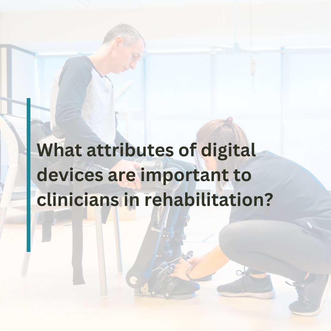 Institute for Musculoskeletal Health (@msk_health) on Twitter photo Patient’s needs and #rehabilitation context are key in shaping clinicians' preferences for digital devices.
New paper out in <a href="/IJMedIn/">International Journal of Medical Informatics</a> led by PhD Candidate, <a href="/LouisePearce_/">Louise Pearce</a>!
Check it out: doi.org/10.1016/j.ijme… Patient’s needs and #rehabilitation context are key in shaping clinicians' preferences for digital devices.
New paper out in <a href="/IJMedIn/">International Journal of Medical Informatics</a> led by PhD Candidate, <a href="/LouisePearce_/">Louise Pearce</a>!
Check it out: doi.org/10.1016/j.ijme…