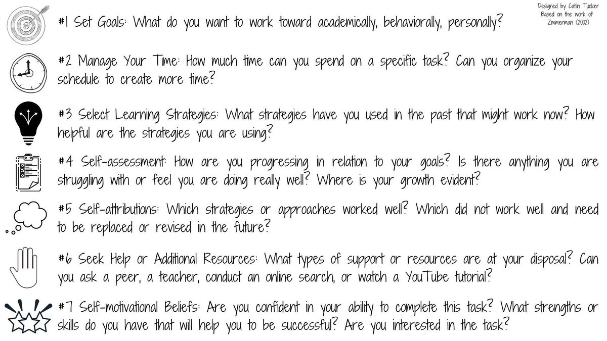 teacher2teacher's tweet photo. "Students can develop self-regulation skills over time, but they need explicit instruction, supports and scaffolds, and routines in place that support the cultivation of these skills," says educator @Catlin_Tucker.

More here: https://t.co/AYlYKS92gs https://t.co/tZ4dJzvrM1