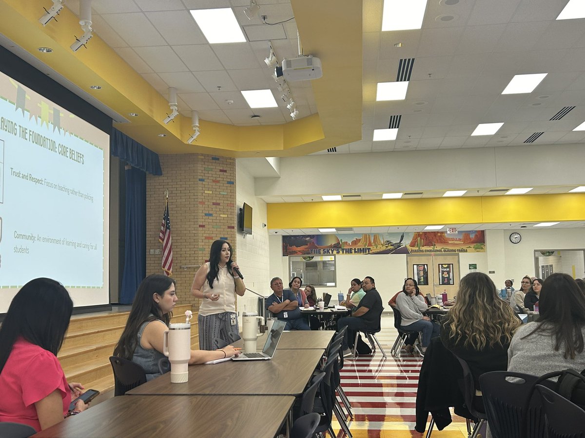 SallieMcvay's tweet photo. First stop on our Daily 5 tour is @NISDReed with @espinozaIST and @ApoliRosio!  Thank you for being a fabulous group of learners.  🎉📚✏️ https://t.co/Drvuw0IW4x