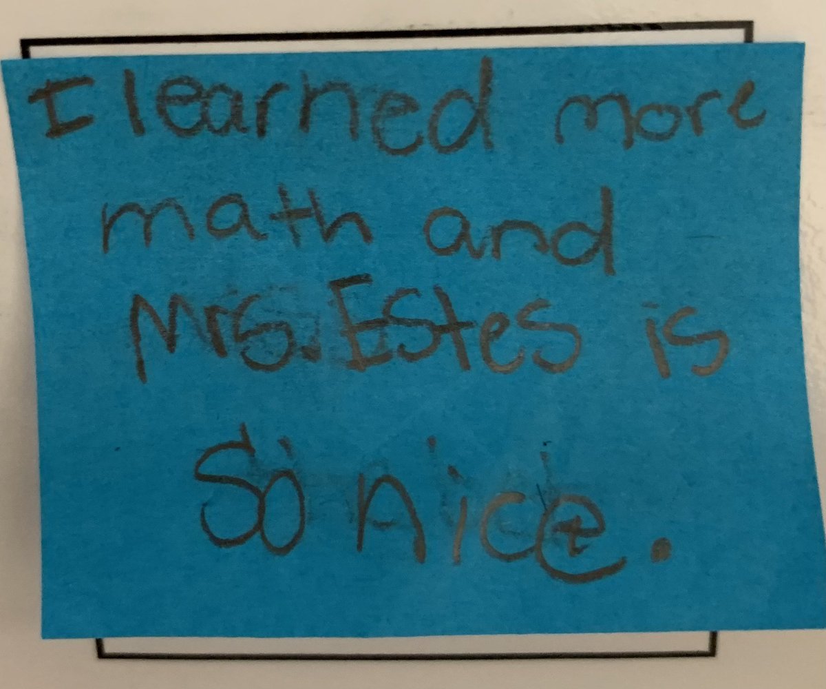 VaughanRockets's tweet photo. Love the student evidence of learning! And we agree - @EstesTamara is so nice! #SOARon https://t.co/d6drv1DR61