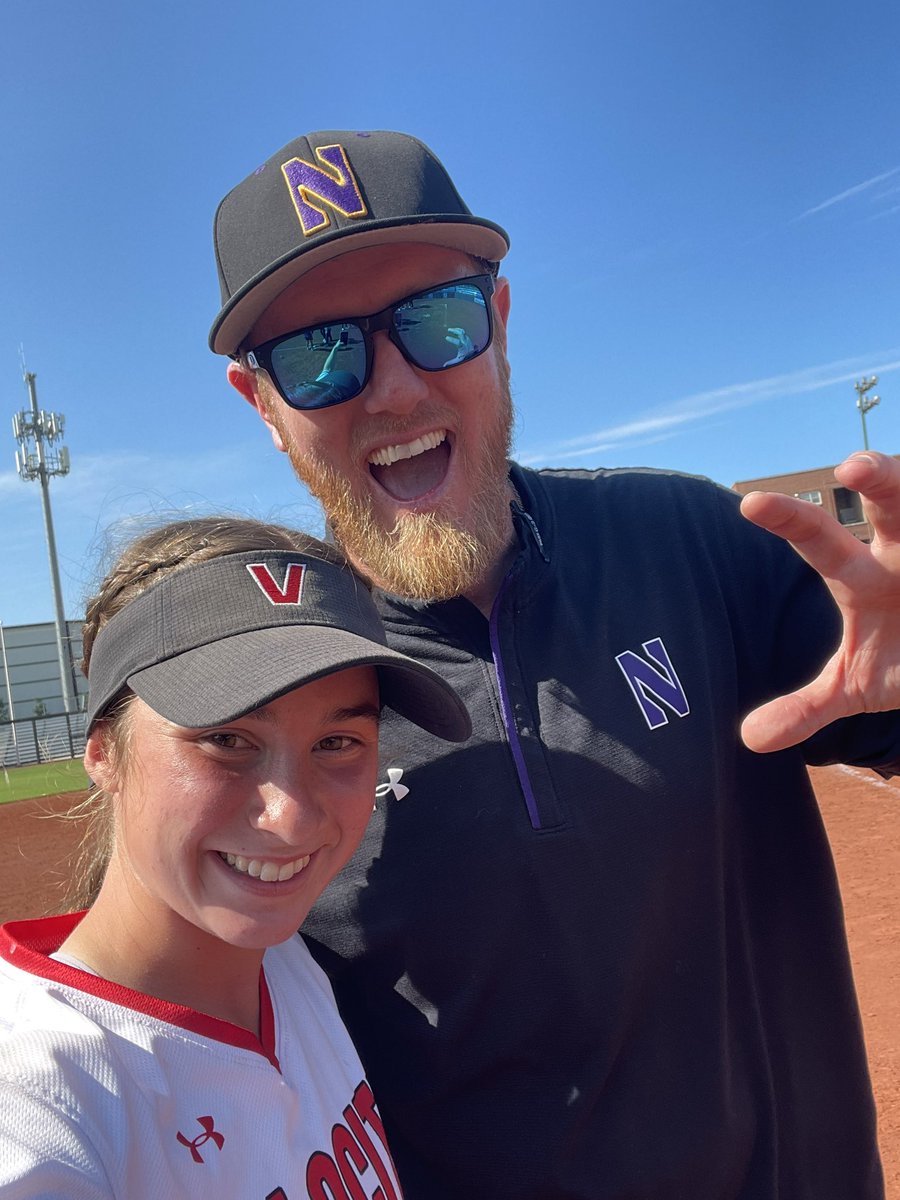Had an amazing time at <a href="/NUSBcats/">Northwestern Softball</a> camp today! Loved competing and  getting feedback from all the coaches and players! Thank you <a href="/katedrohan/">Kate Drohan</a>, <a href="/CarylDrohan/">Caryl Drohan</a>, <a href="/TonySmithNUSB/">Anthony Smith</a>, and <a href="/Mgascoigne32/">Michelle Gascoigne</a>!!