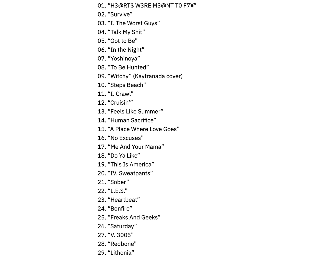 PigsAndPlans's tweet photo. Childish Gambino's 'The New World Tour' kicked off last night in Oklahoma City, giving fans a first look at Donald Glover’s new stadium show.

The setlist spans the entire Gambino discography and includes deep cuts and fan favorites from throughout the years. https://t.co/SFGDOhZn28
