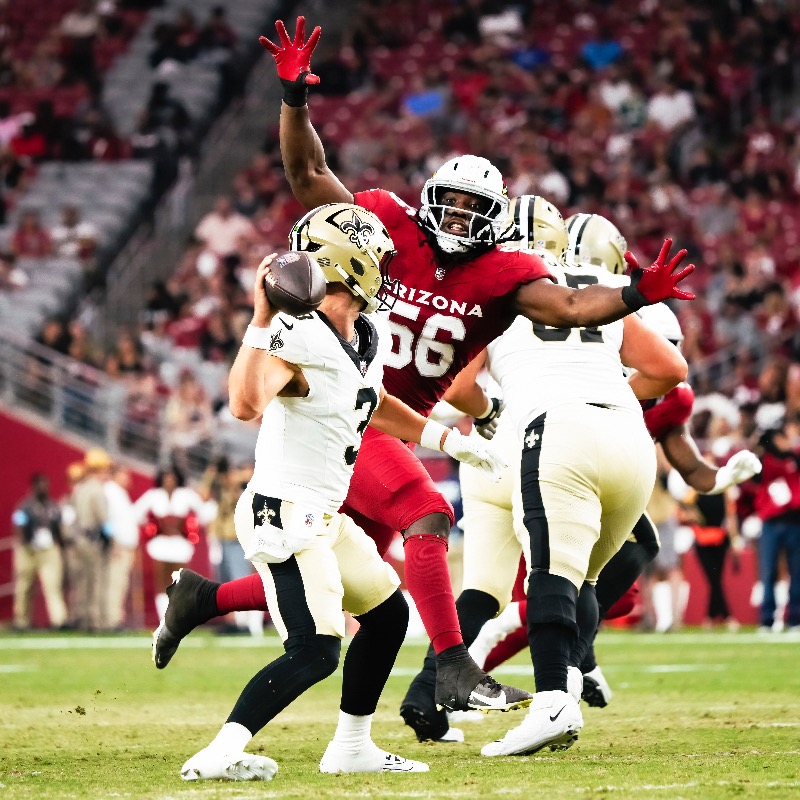 AZCardinals's tweet photo. The other first-round pick you shouldn't be sleeping on.