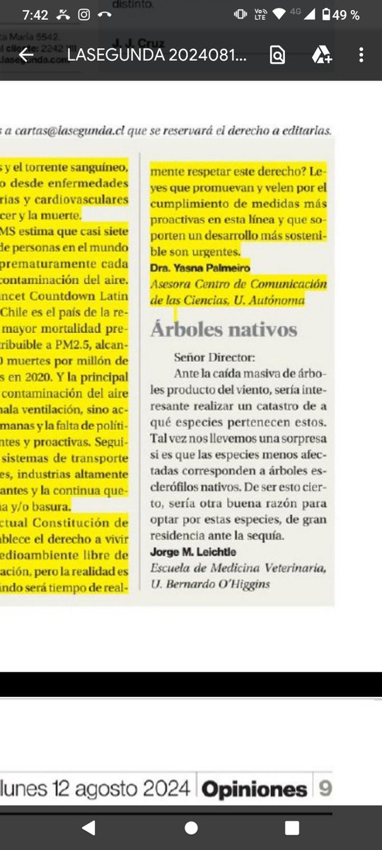Jorge_Leichtle's tweet photo. Les comparto mi carta hoy en La Segunda https://t.co/PzRx2qf0hk