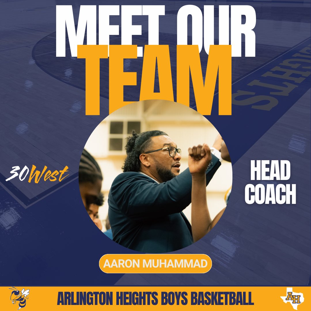 AHHS_basketball's tweet photo. 2024-25 Coaching staff lead by Head coach @CoachMuhammad_ 

#30West x #HeightsFAM

@HeightsFWISD https://t.co/GTLhs1t2Lm