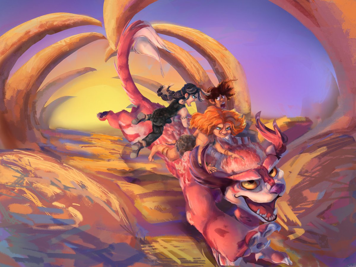 CountedGlitter's tweet photo. decided to post on twitter today.. heres my fanart for the early version of croods 2 based on concept art i've seen big fan of the gronses family 🤩

#theCroods #thecroods2 #thecroodanewage #thecroodsfanart #dreamworksfanart https://t.co/c7Ir9zgHtB