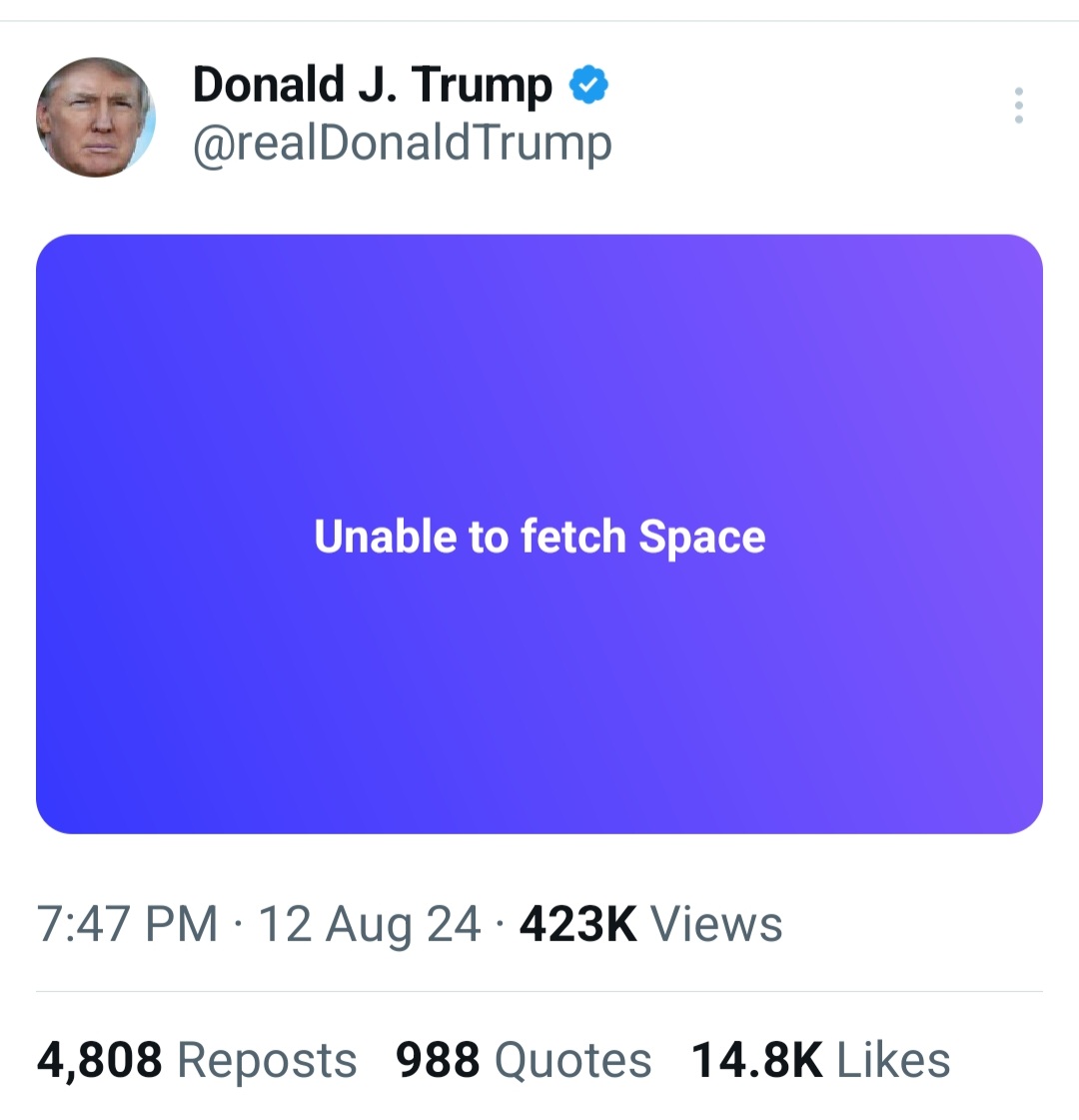 FreyjaTarte's tweet photo. @realDonaldTrump Yep.  Gonna break the internet.  🔥😕 https://t.co/JfkWJ36vLg