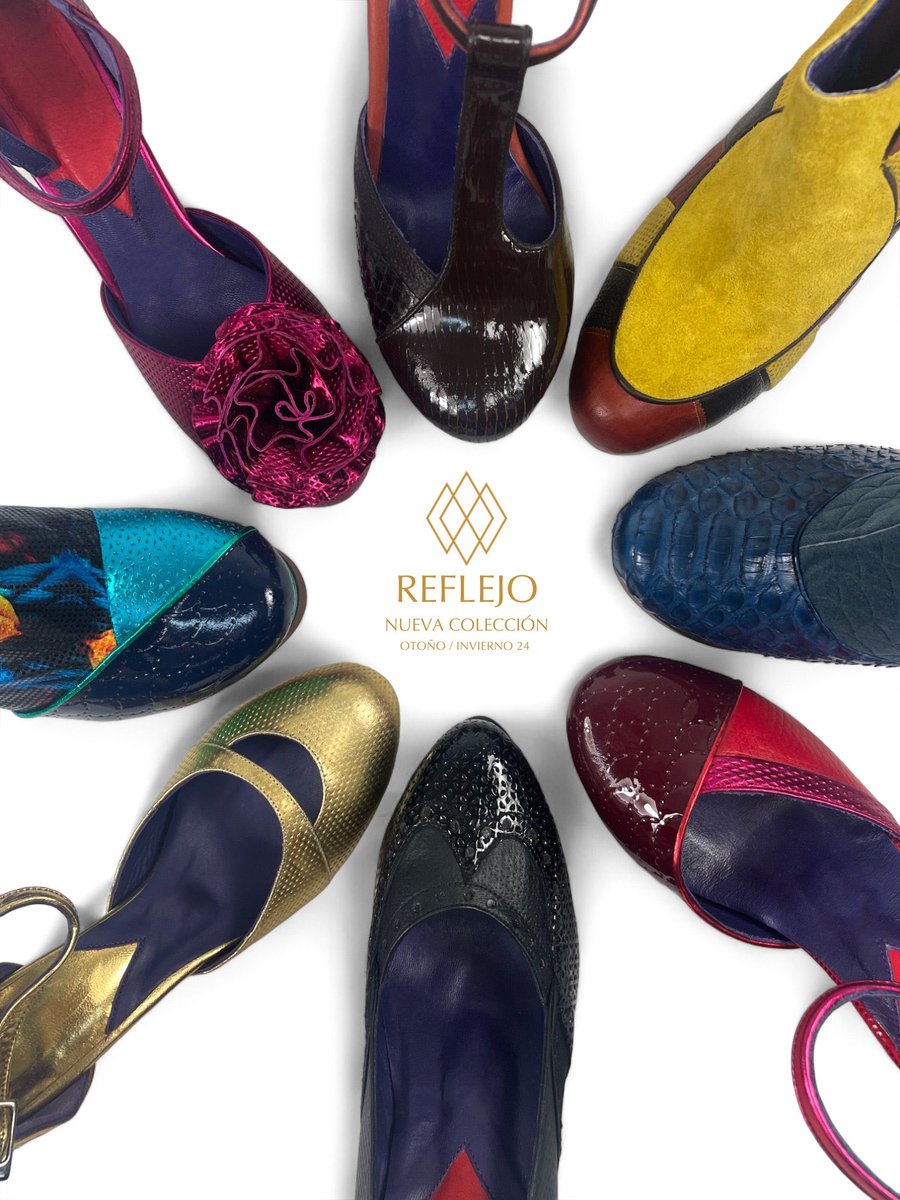 ALTURASIETE's tweet photo. ✨Nueva colección “Reflejo” Otoño/Invierno 24 👠.
El símbolo de “Reflejo” es una representación visual poderosa que encapsula la idea de reflejar y multiplicar la belleza, la armonía y la sofisticación.
Cada reflejo es un recordatorio de nuestra conexión con el mundo. https://t.co/C8J8Sb35Oe