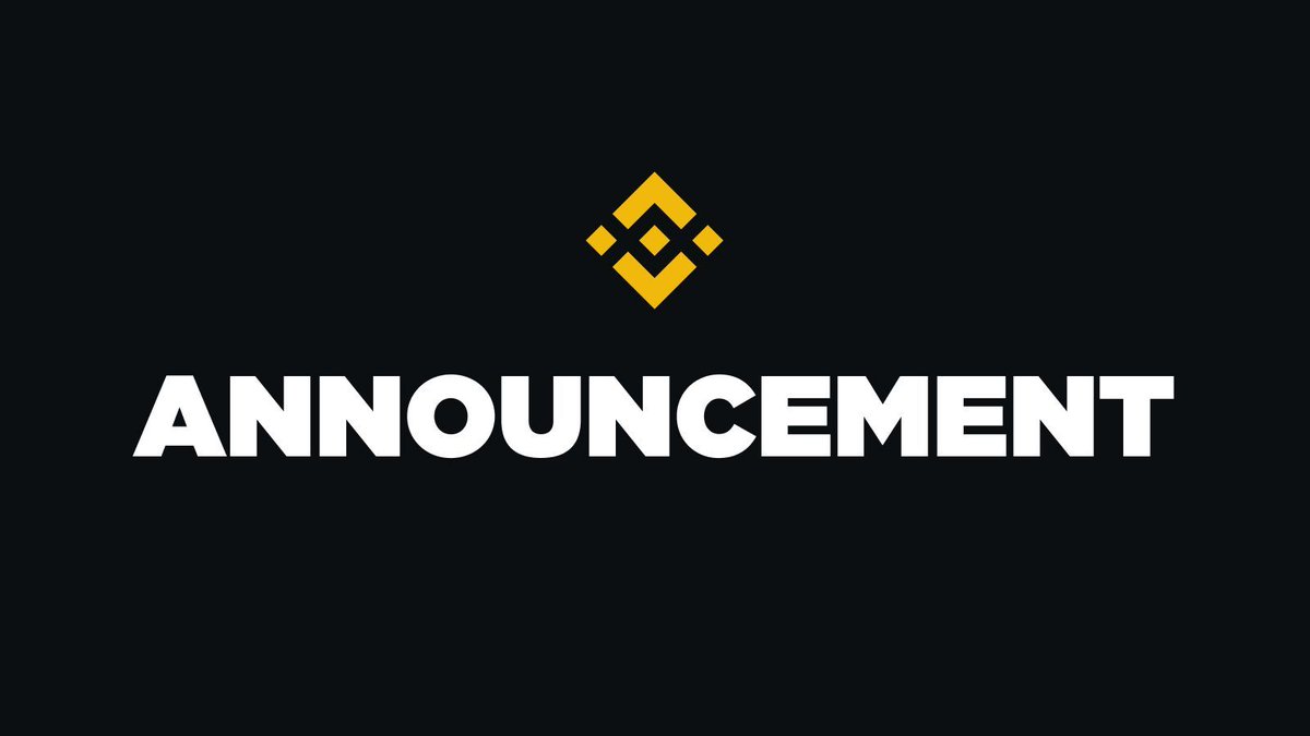 binance's tweet photo. Binance will delist CVP, EPX, FOR, LOOM, REEF, and VGX.
 
More information ➡️ https://t.co/yuvuZdOpK4 https://t.co/r4ORUZdX7b