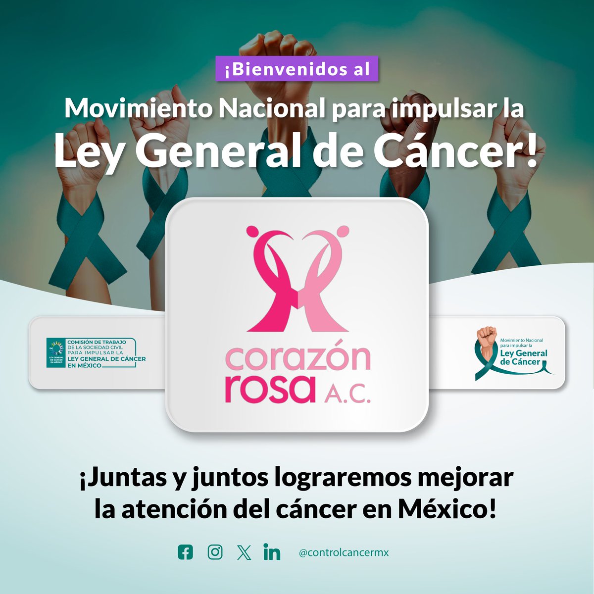 Com. para Impulsar la Atención Integral del Cáncer tweet media