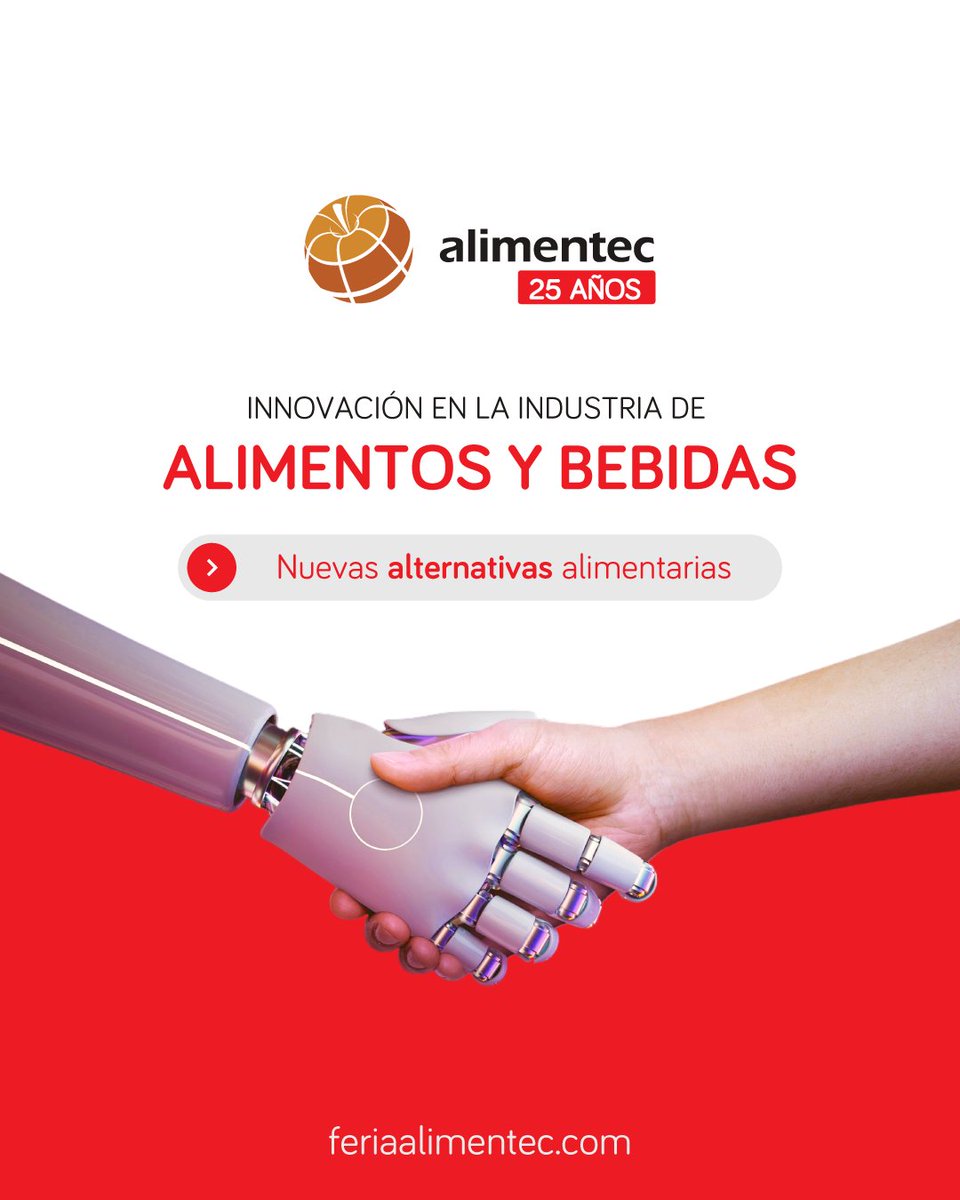 FeriaAlimentec's tweet photo. La Inteligencia Artificial no es pasajera. Hoy es posible implementar sus avances en la industria alimentaria para mejorar su calidad y procesos. 

Ingrese al enlace y conozca más ➡️ https://t.co/Teb9U1gTvh https://t.co/GeGYqJL8Uv