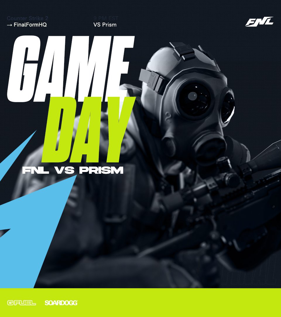 FNLCommunity's tweet photo. GAMEDAY! GAMEDAY! GAMEDAY!🕴️‍♂️

We continue our run in @ESEA

Lets have some great Counter-Strike advance tonight, see you there!🤠

🆚: #Prism 
🕘: 9:00 PM EST 
📍: https://t.co/iD9ml15PjZ
🎙️: @icee_lahp

#FNLCS | #FNLgg https://t.co/U4uUWRkNdZ