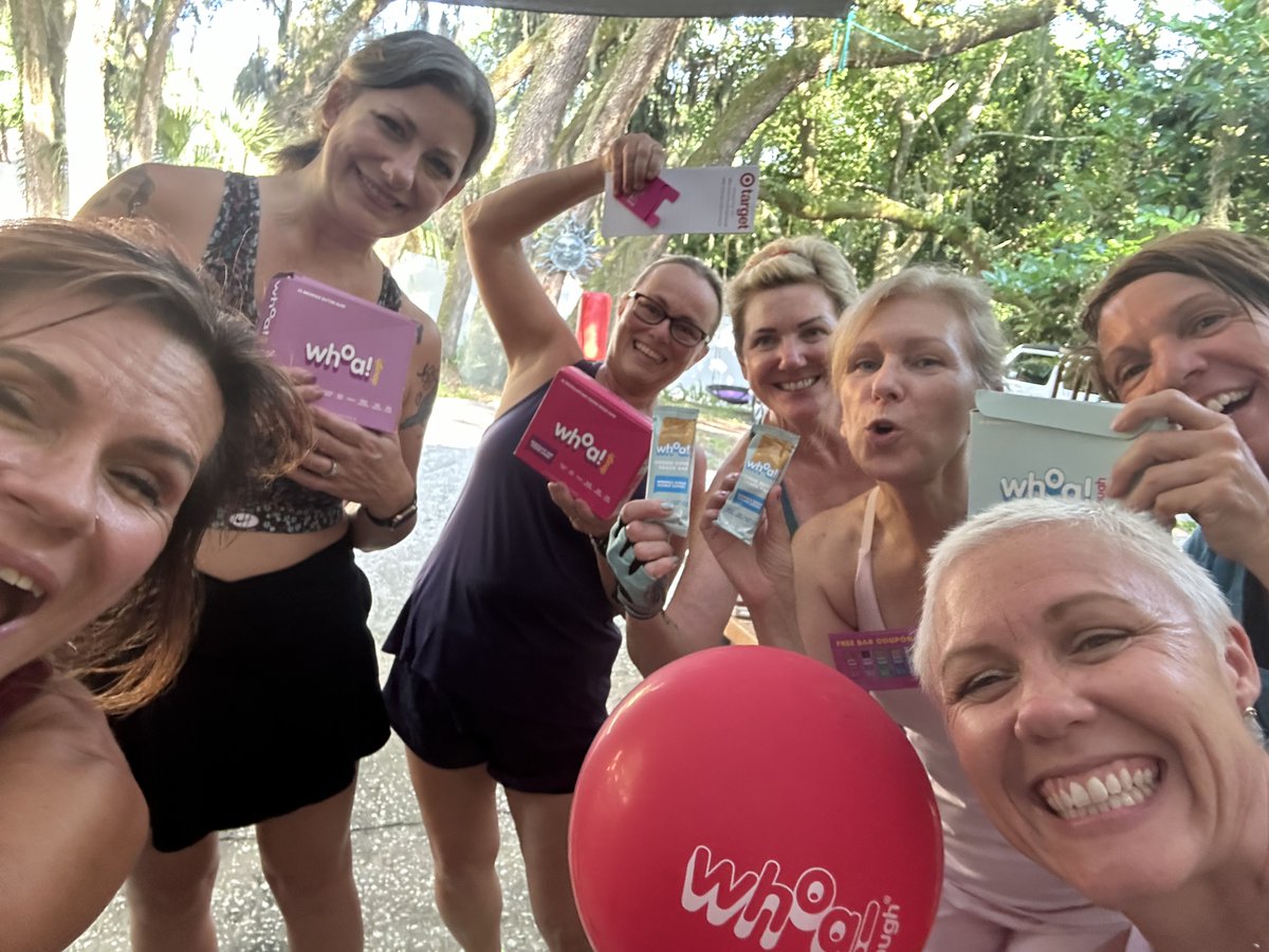 bethslockets's tweet photo. Thank you to #whoadough and #tryazon for sending the fun party pack full of yummy whoa dough bars and tons of whoa dough gifts! We had fun trying the different @whoadough bars and we totally enjoyed the balloons, notepads, and bracelets! https://t.co/bqmEnn1THB