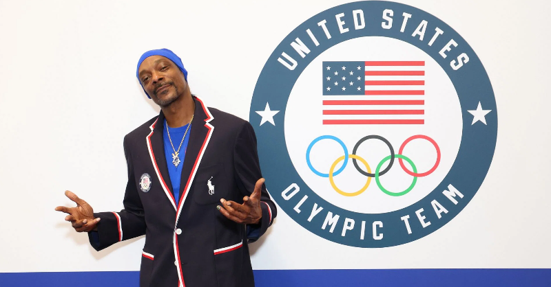 Quora's tweet photo. How did Snoop Dogg become a fixture of the 2024 Summer Olympics? Why him? Answer by Aaron Ellis: "Snoop Dogg was announced as an NBC correspondent for the Olympics back in December 2023, and NBC has made the most of it."