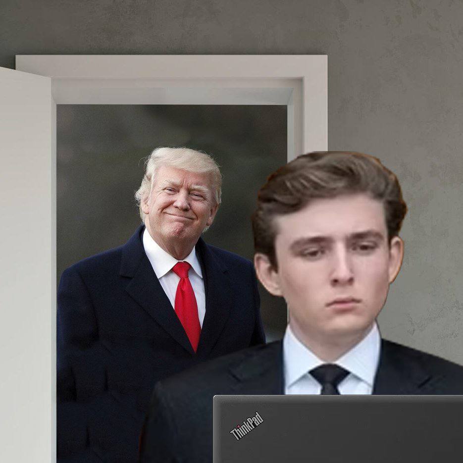 BARRON TRUMP MEMES tweet media