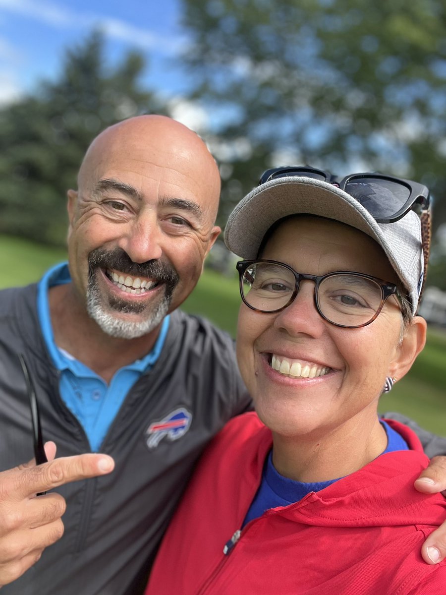 So great to see <a href="/SalSports/">Sal Capaccio 🏈</a> again!  Hope you had a good round today!  Go Bills!