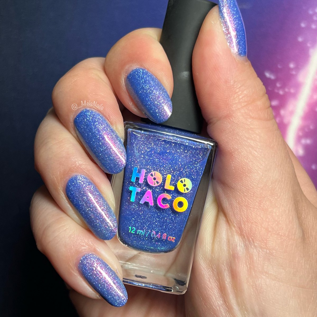 _MelsNails's tweet photo. Blue Rizzler swatch! ๐
๐ป
@holotaco #BlueRizzler #HoloTaco #melsnails #Swatch https://t.co/7Z39EnkZaj