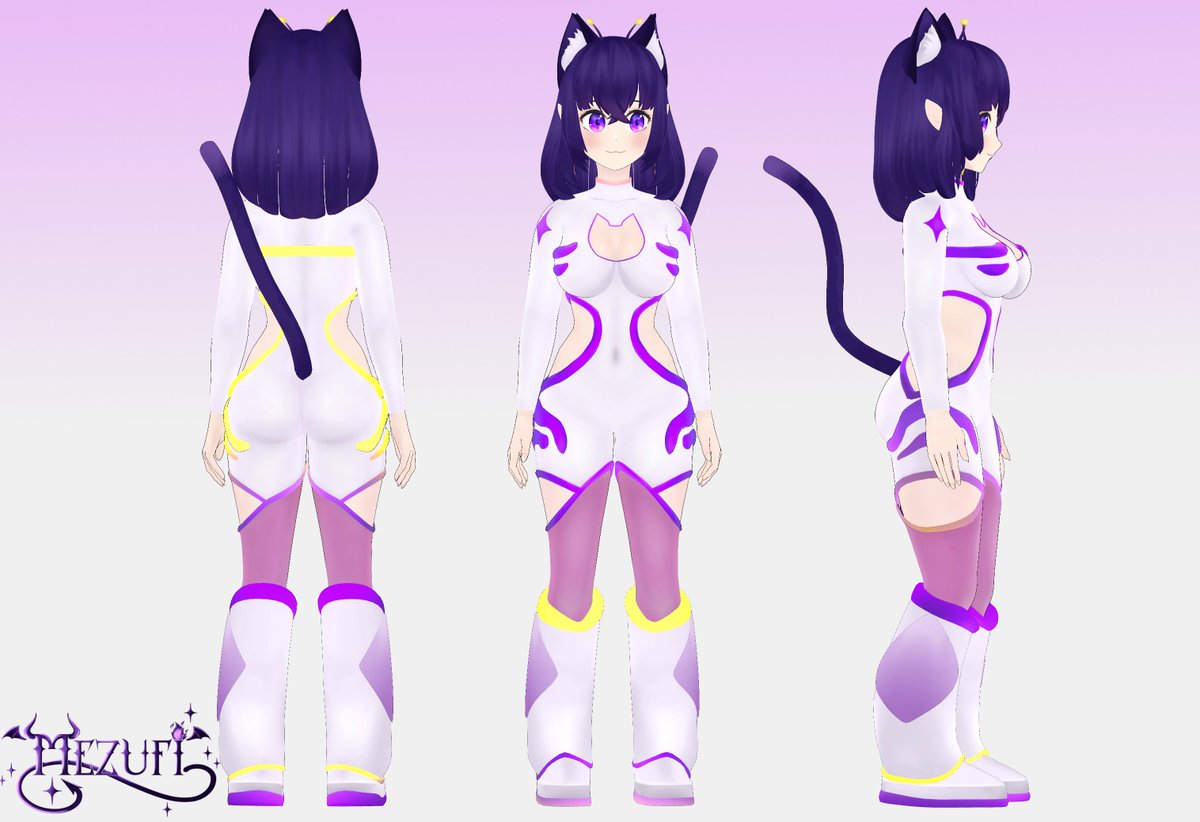 Model by
<a href="/Mezufi/">Mezufi 🍩 ✒ INSOLIS STUDIO</a>

Texture by
<a href="/xiroufox/">𝑿𝒊𝒓𝒐𝒖 𝑭𝒐𝒙 .ᐟ</a>
Vtuber
@/alineihgena
#WakuWaku #Arteihgena #b3d #vrc