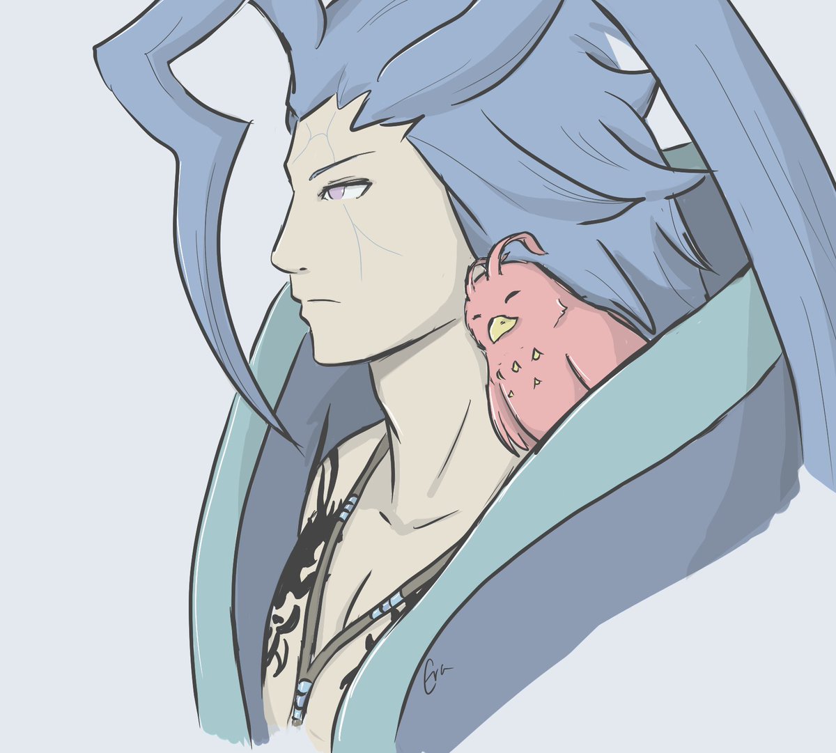 all_Era_long's tweet photo. Some tumblr shenanigan I had done with #seymourguado from #finalfantasyx https://t.co/SfZMBEATsk