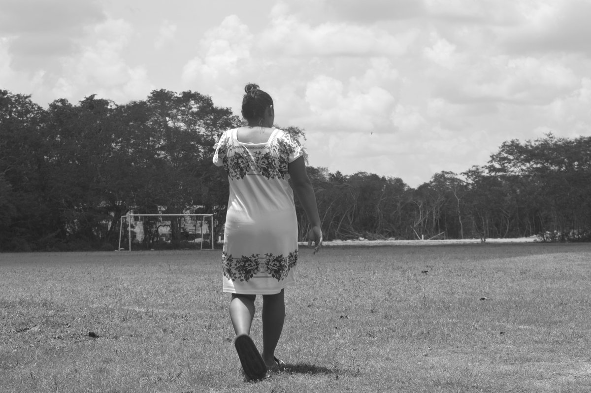 Las Amazonas de Yaxunah are a group of Mayan women who play softball barefoot and in traditional huipil dress. The group formed as an act of resistance to traditional cultural values that didn’t accept women playing sports.