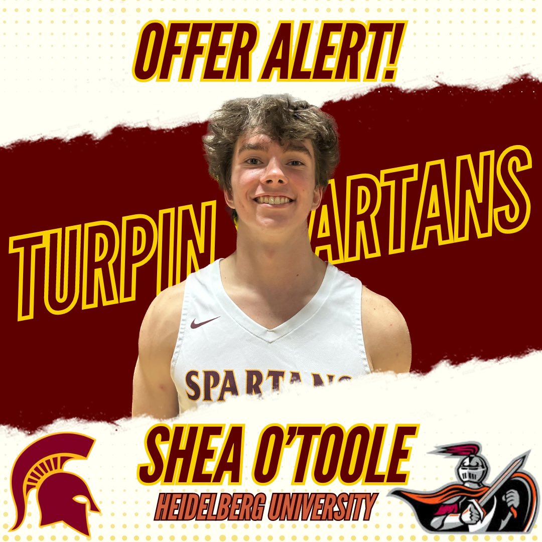 Congrats to Shea O’Toole on receiving an offer from Heidelberg University